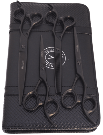 Linkshand Mattschwarz Refresh Offset Vierer-Set