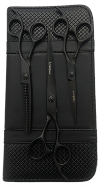 Matsui Mattschwarz Samurai Dreier-Set